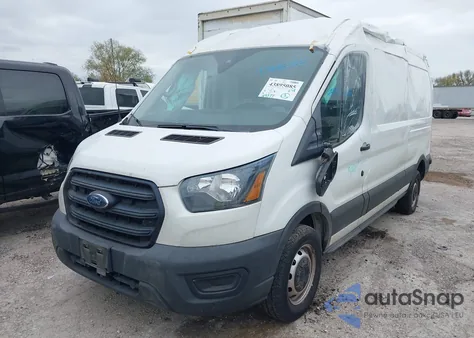 2020 Ford Transit-250 из США, поврежденный, VIN 1FTBR1C86LKA23961